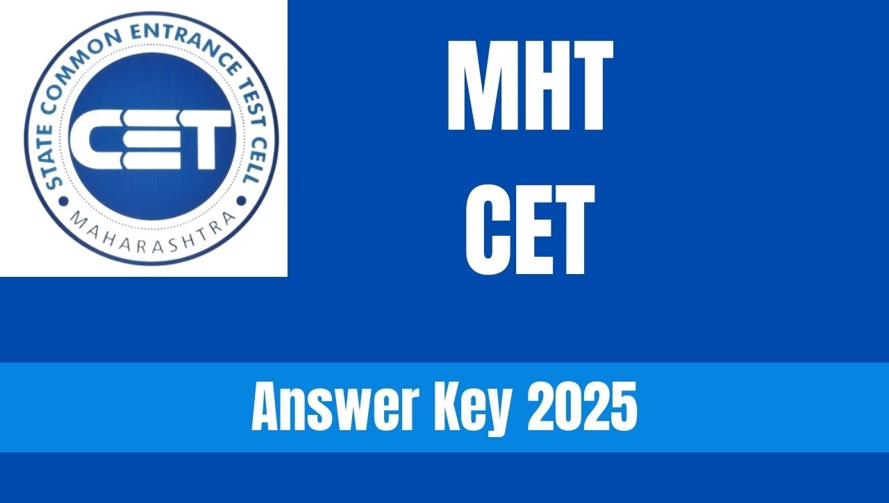 MHT CET Answer Key 2025