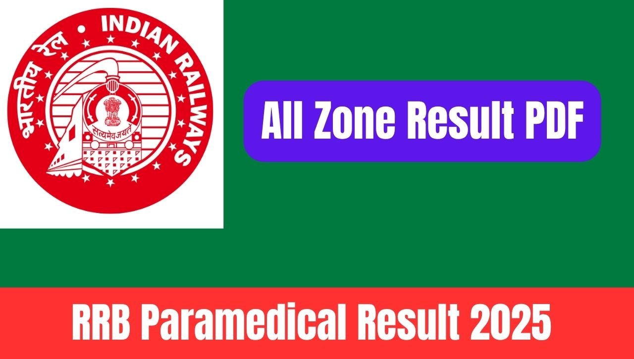 RRB Paramedical Result 2025