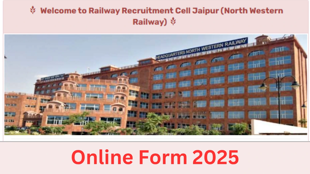 Railway RRC NWR Apprentice Recruitment 2025